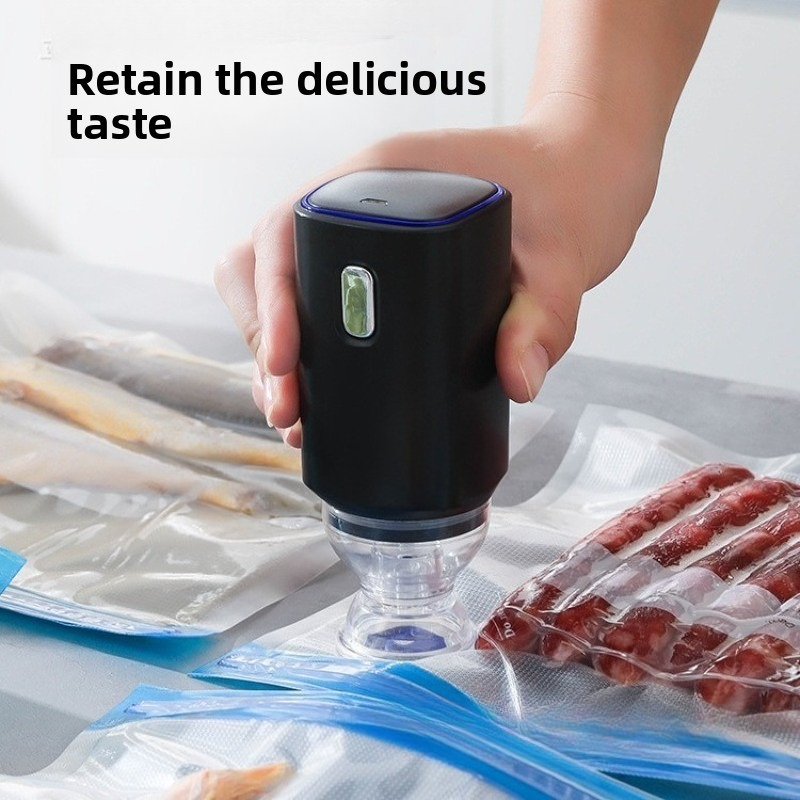Food Vacuum Sealer Machine - Vakuumiergeräte & Vakuumverpackungsmaschinen Verpackungsgeräte Mini Handgehaltener