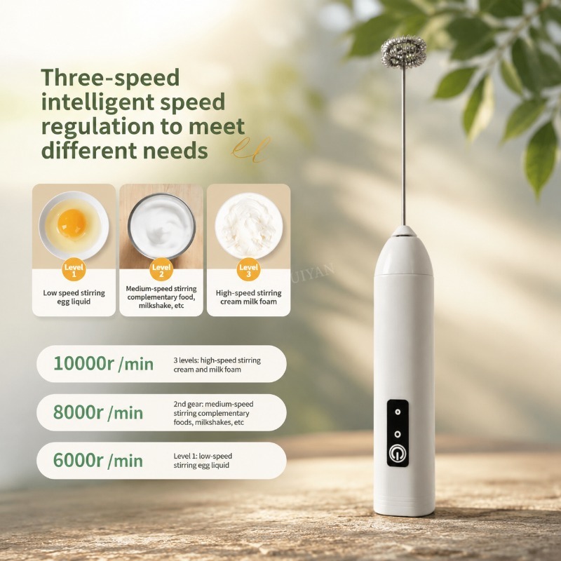 Tragbarer elektrischer Milchau – Electric Milk Frother Handheld Bewertung und Preis